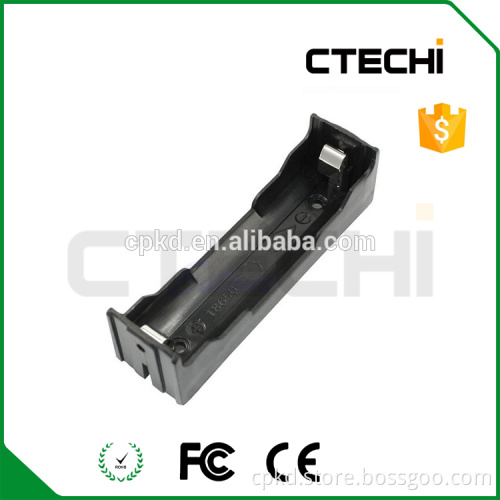18650 li-ion battery holder storage case/plastic black case